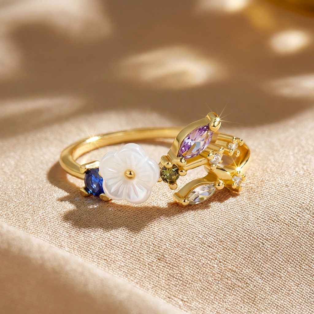 Bague printemps