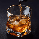 Verre à whisky en cristal japonais Hoshi Or