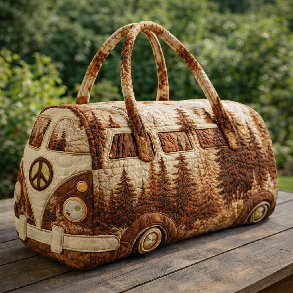 Sac de voyage matelassé Voyage sous les Pins