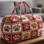 Sac de voyage matelassé Caravane et Pattes