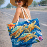 Léonie | Handgefertigte Strandtasche
