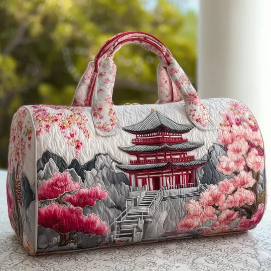 Gesteppte Reisetasche – Japanischer Stil