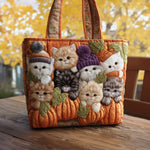 Sac cabas chat matelassé