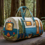 Gesteppte Reisetasche – Wohnwagen