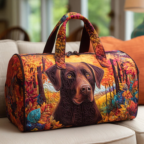 Sac de voyage matelassé Labrador d'Automne