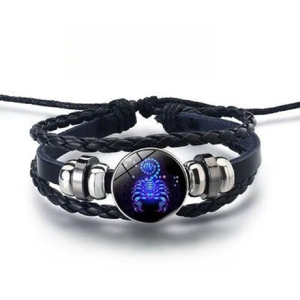 Bracelet signe du zodiaque brillant