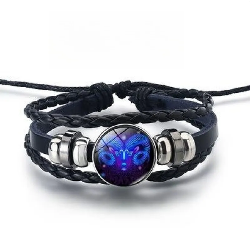 Bracelet signe du zodiaque brillant
