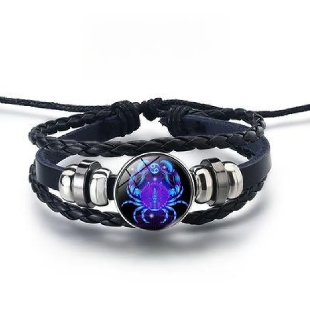Bracelet signe du zodiaque brillant