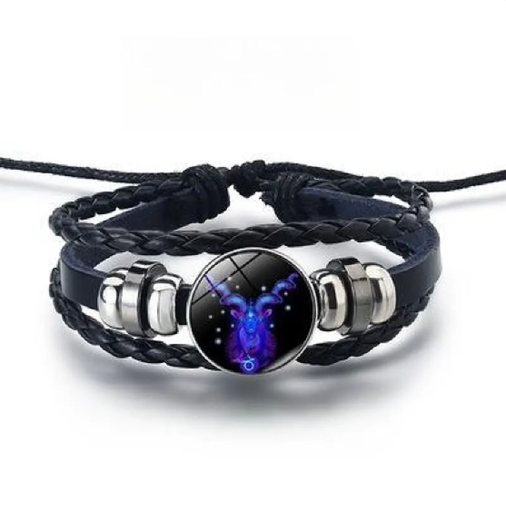 Bracelet signe du zodiaque brillant