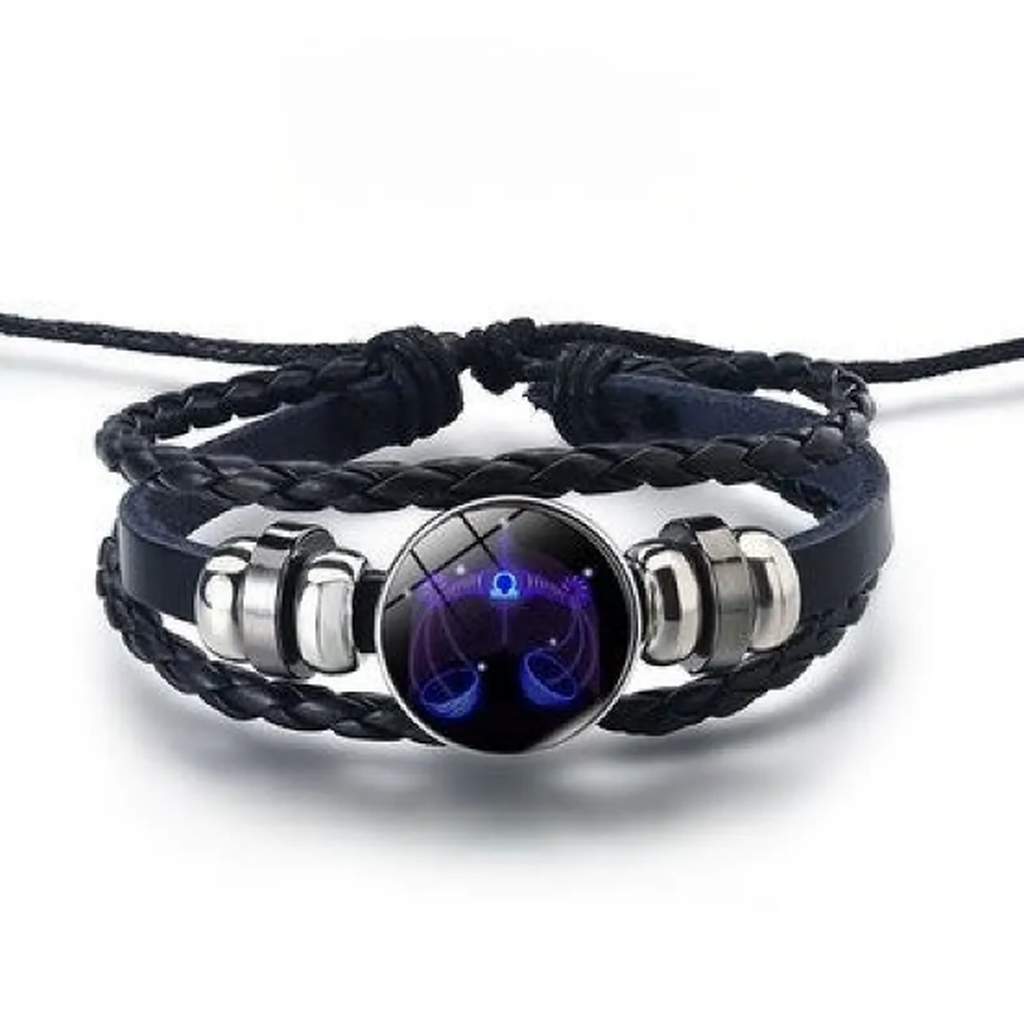 Bracelet signe du zodiaque brillant