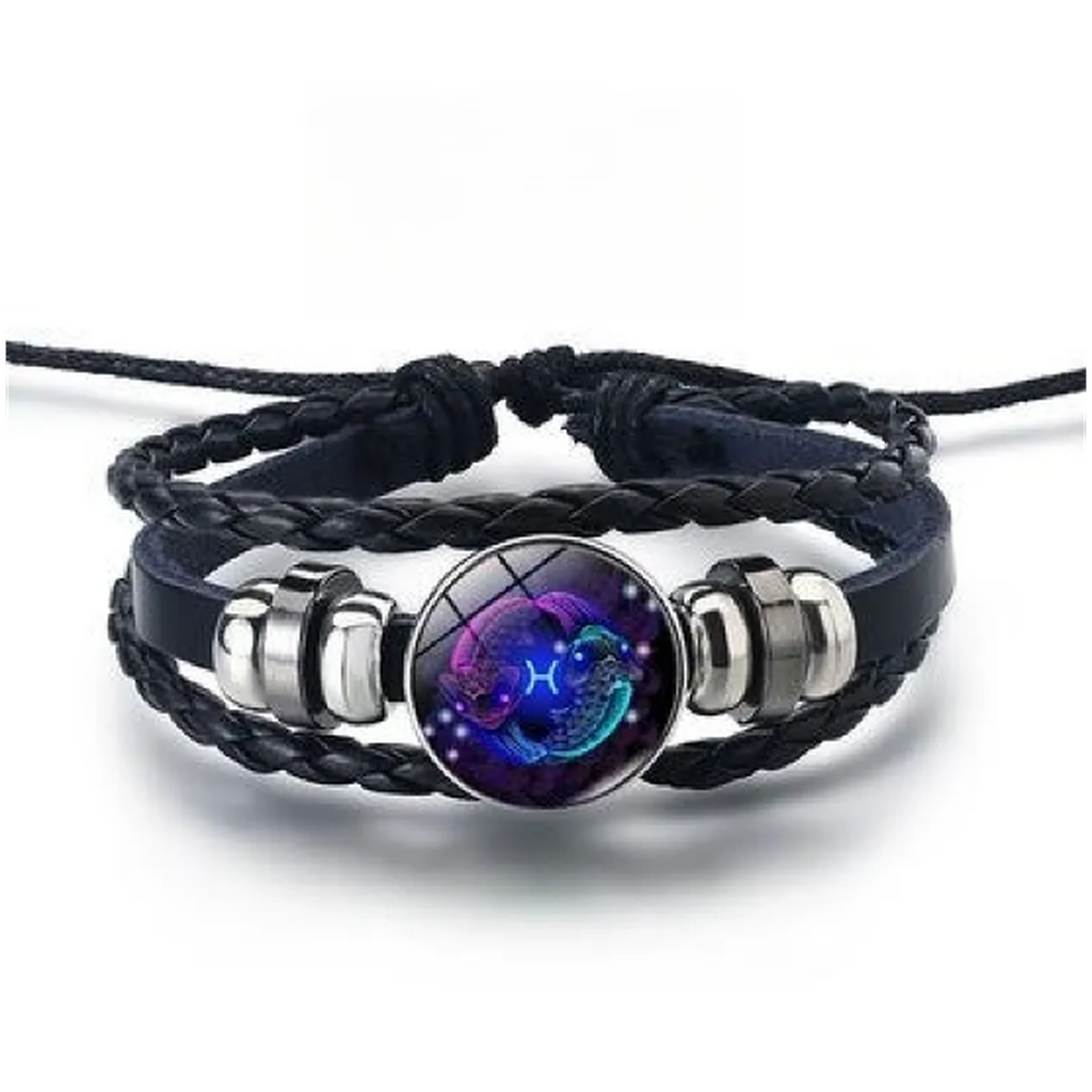 Bracelet signe du zodiaque brillant