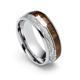 Bois de Braise – Bague en carbure de tungstène