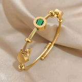 Bracelet doré Eumenia