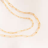 Collier doré classique