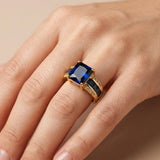 Bague dorée Kassira