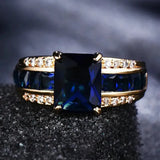Bague dorée Kassira