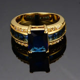 Bague dorée Kassira