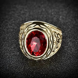 Bague dorée Ravella
