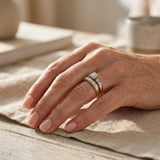 Goldener Ring „Zeitloser Glanz“