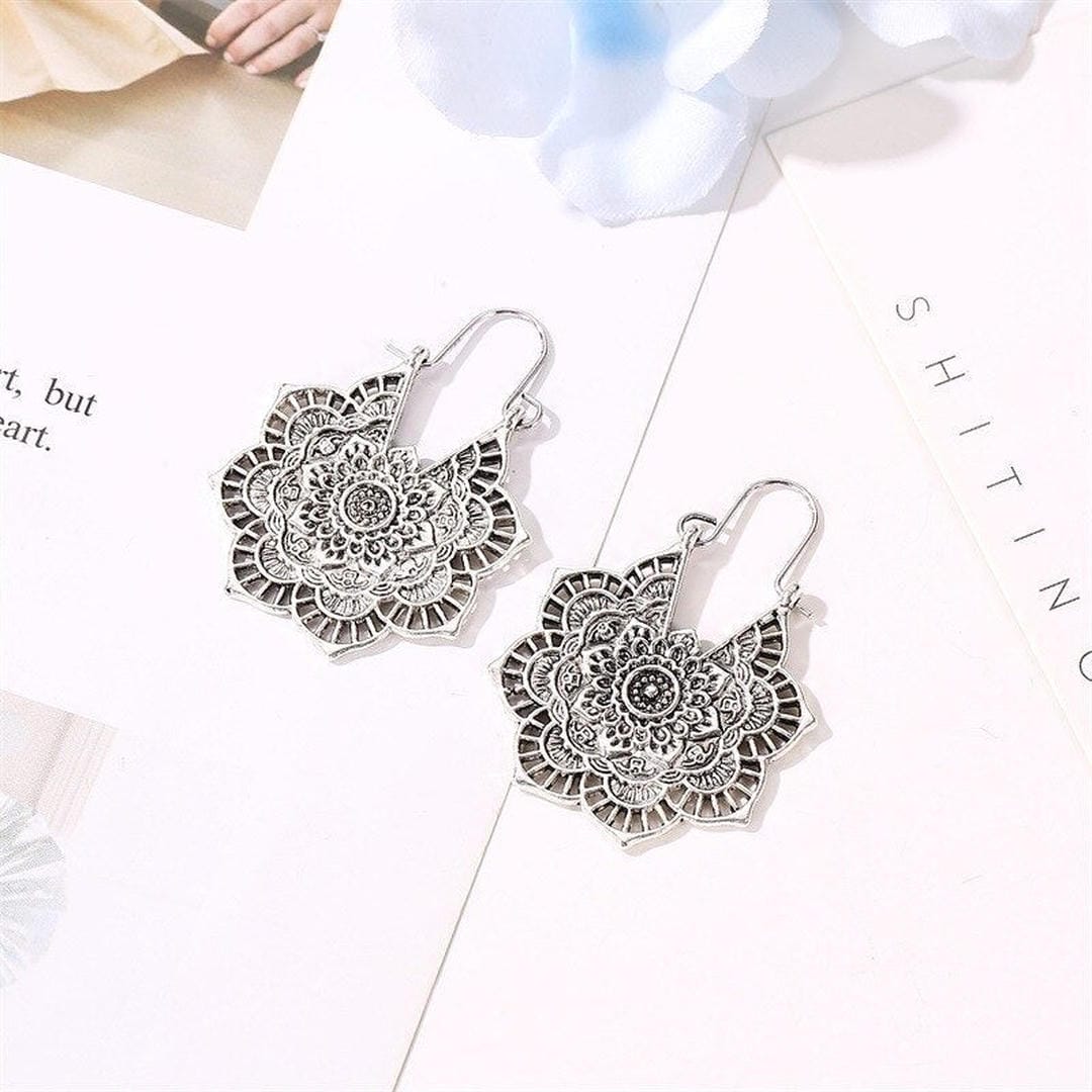Boucles d'oreilles mandala