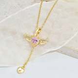 Collier « Cœur d'ange Amour »