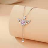 Collier « Cœur d'ange Amour »