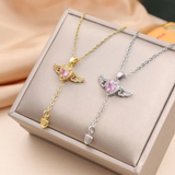 Collier « Cœur d'ange Amour »