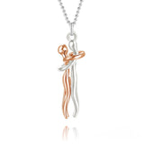 Collier « Étreinte éternelle »