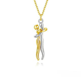 Collier « Étreinte éternelle »
