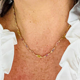 Halskette Isabella mit bunten Zirkonia