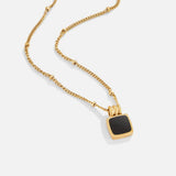 Collier avec pendentif Lucia en noir