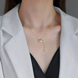 Collier deux anneaux