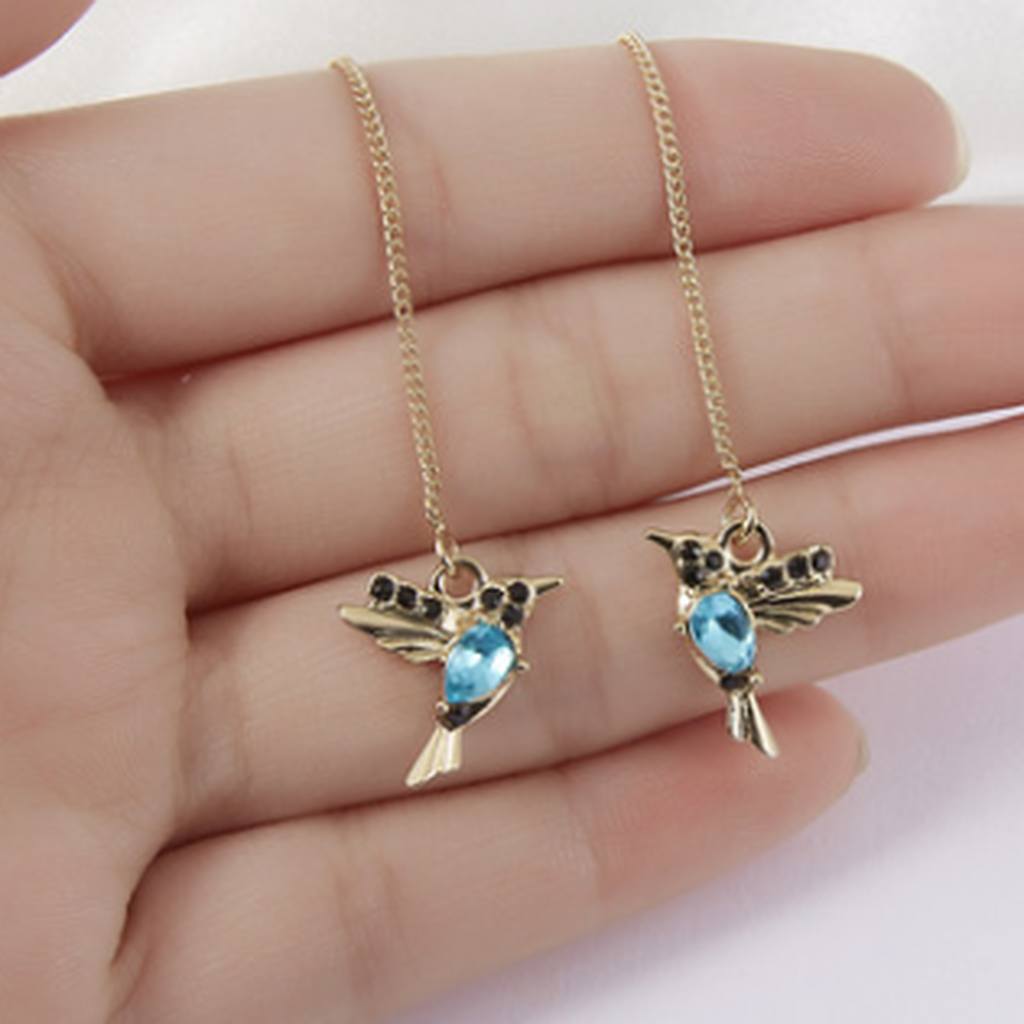 Ensemble « Caméléon » : collier et boucles d'oreilles