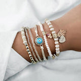 Ensemble de bracelets main de Fatma