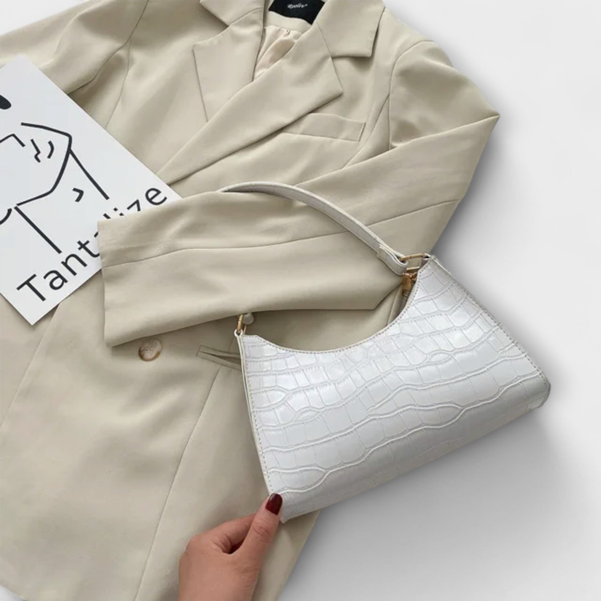 Esmée – Lacktasche mit Henkeln