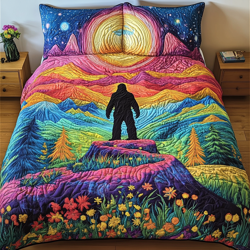 Ensemble de lit matelassé 3 pièces - Bigfoot
