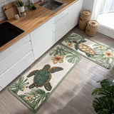 Océ - Tapis de cuisine Coquillage Hula (lot de 2)