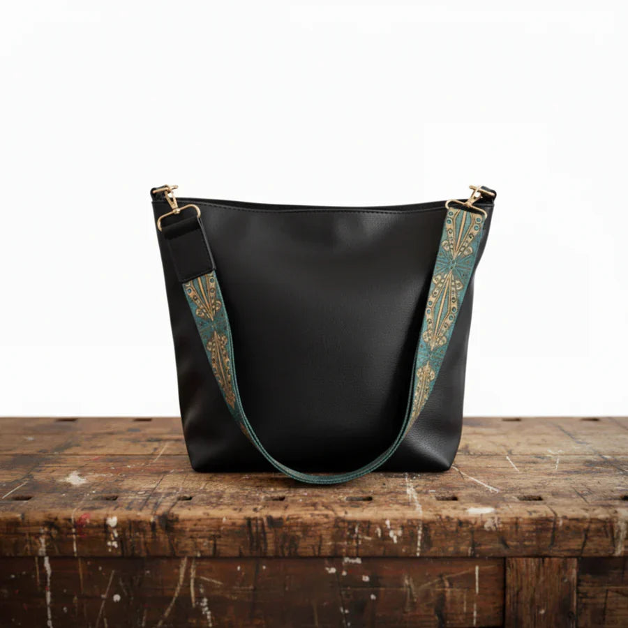 Bénédicte – Sac bohème à sangle tissée