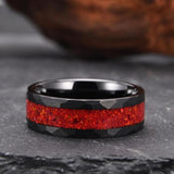 Inferno – Ring aus Wolframcarbid