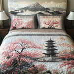 Ensemble de lit matelassé 3 pièces - Japon