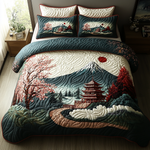 Ensemble de lit matelassé 3 pièces - Japon