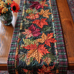Chemin de table matelassé Automne Tranquille – vue 2
