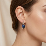 Boucles d'oreilles royales Minuit | Or