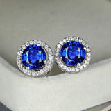 Boucles d'oreilles Lúcia Celestine | Or blanc