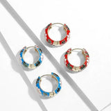 Boucles d'oreilles fleurs luxueuses