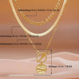 Collier multirangs avec pièces