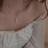 Collier pierre de lune « Attrape-rêves »