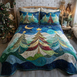 Ensemble de lit matelassé 3 pièces - Noël