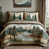 Ensemble de lit matelassé 3 pièces - Douceur des Montagnes