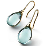 Boucles d'oreilles gouttes minimalistes